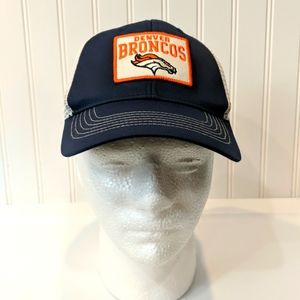 Denver Broncos Adult Adjustable NFL Trucker Hat